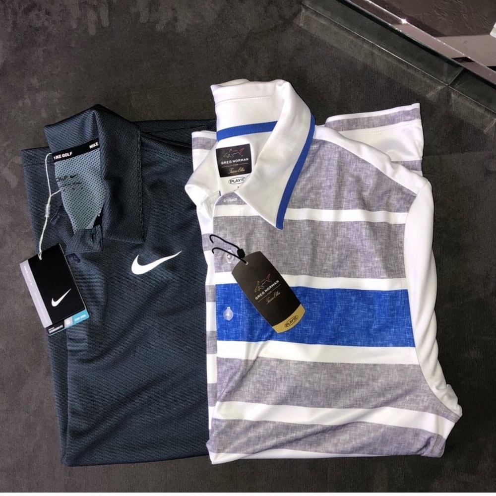 NWT 2 men’s golf shirts